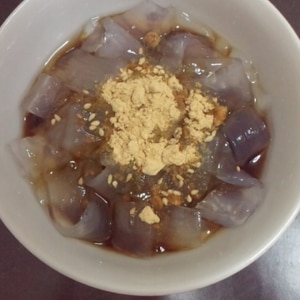 和風葛きりデザート レシピ 作り方 By デブネコたん W ノ 楽天レシピ